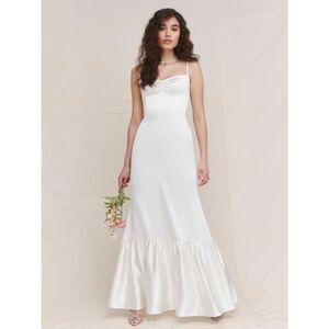 odd muse gold dress The Ultimate Muse Satin High Neck Mini Cream — Mini Dresses